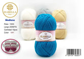 OVILLO HILO ISABELLA MEDIANO 100G ISABELLA 纱线